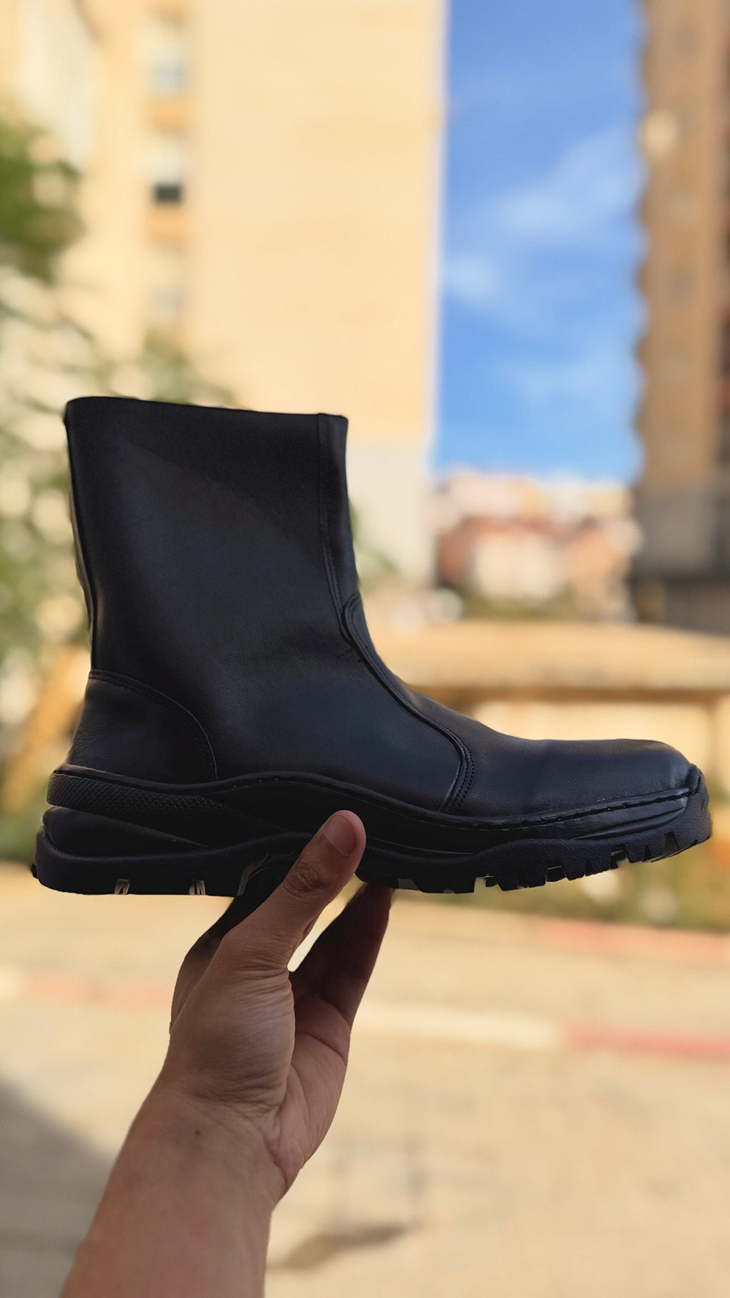 بوتس رجالي جلد - Bottines Ranger Nova Cuir طبيعى 100%