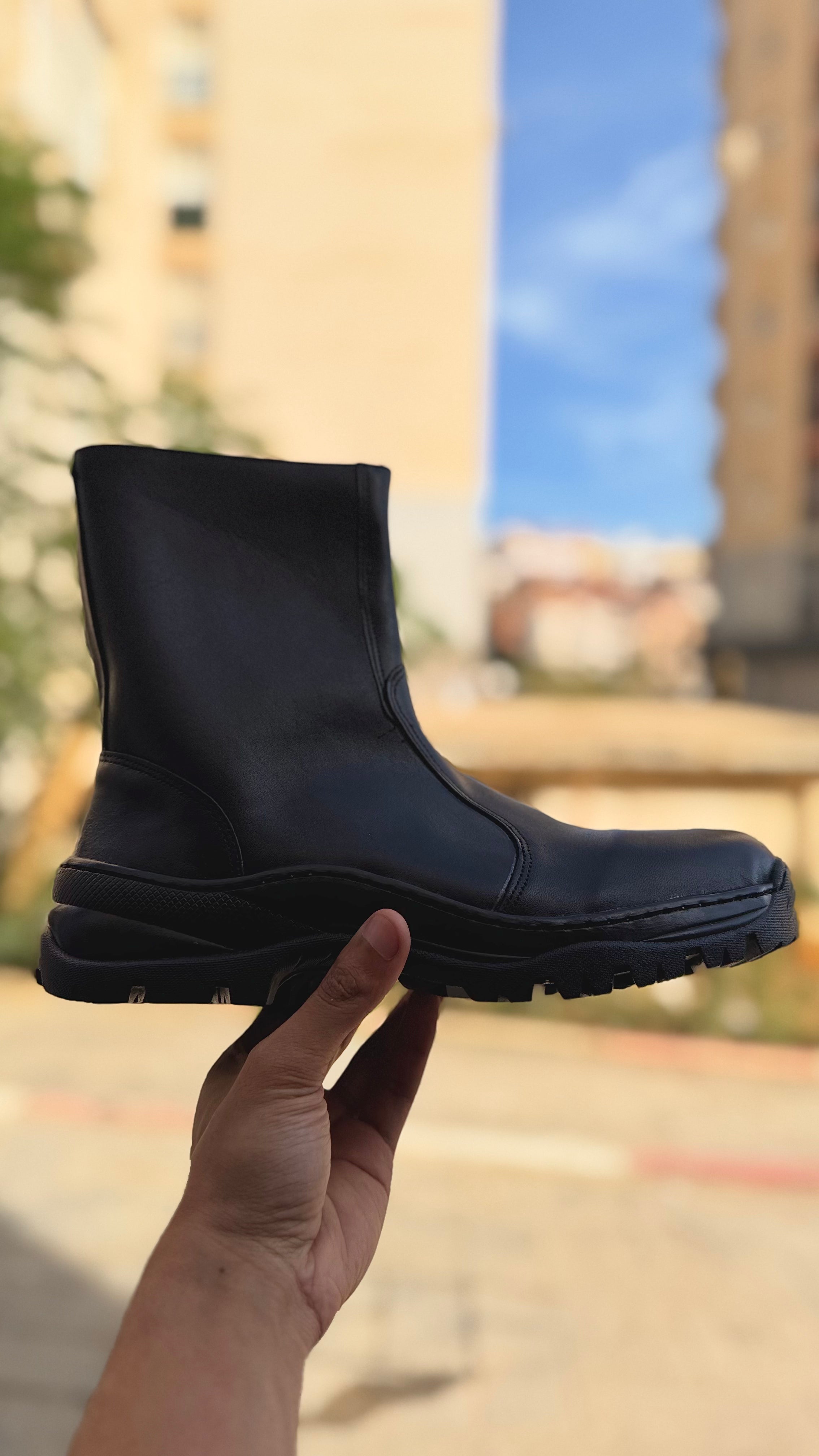 بوتس رجالي جلد - Bottines Ranger Nova Cuir طبيعى 100%